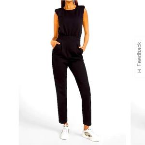 Express Padded Shoulder Jumpsuit